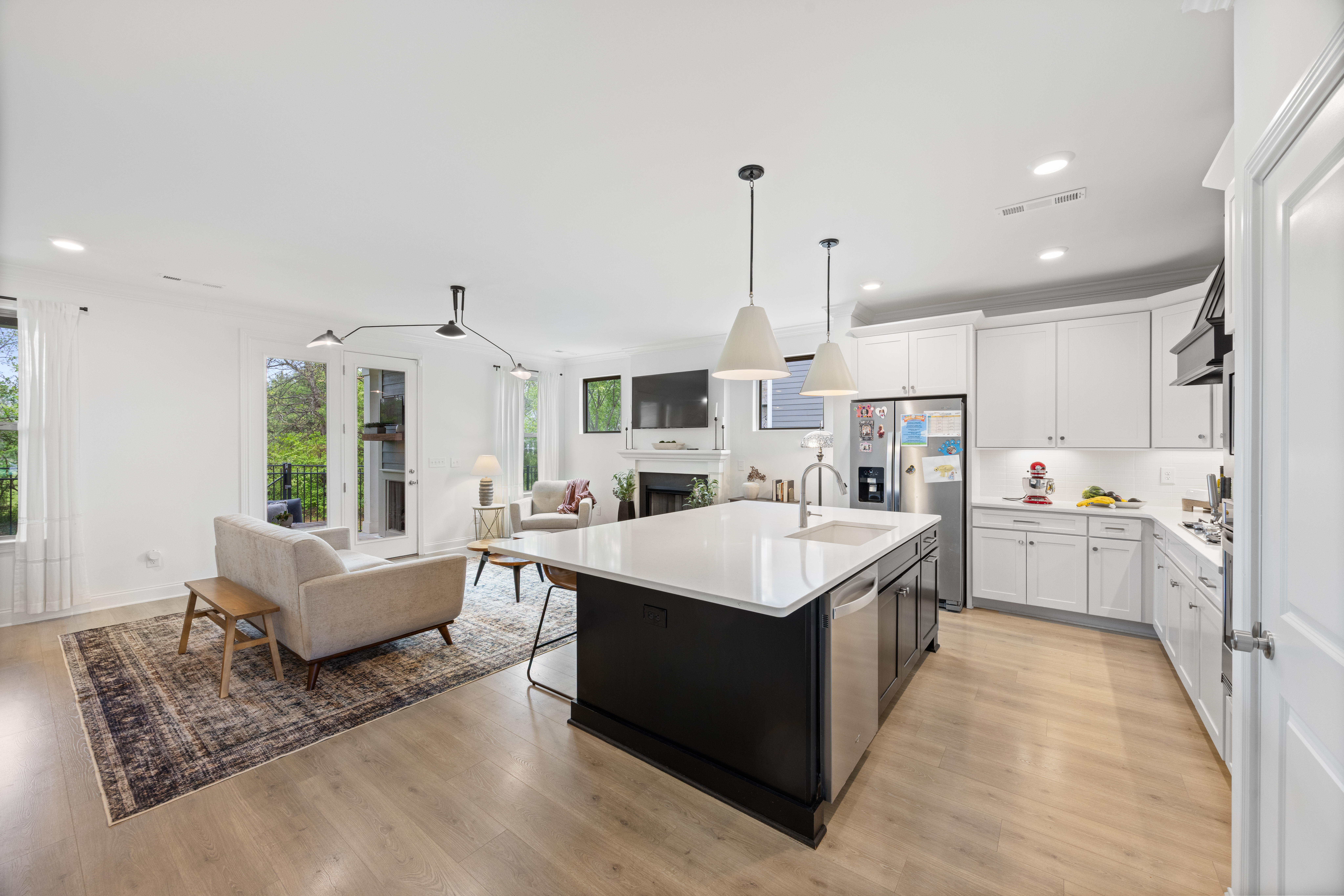Modern kitchen interior